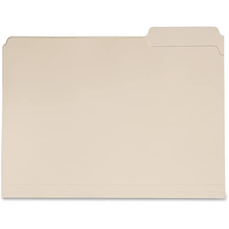 Office Snax 0.33 Cut Letter File Folder, Manila NSN6458091